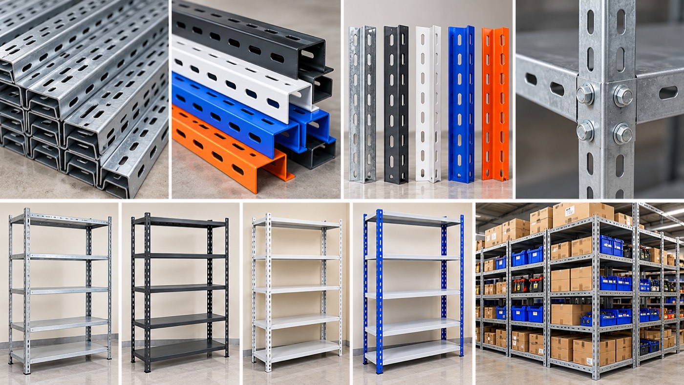 Slotted Angles & Racks manufacturer in Hyderabad